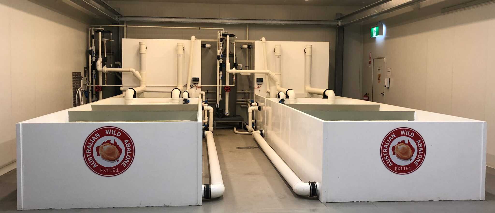 water tanks two in the room — Pure Aquatics in Waychioe, NSW