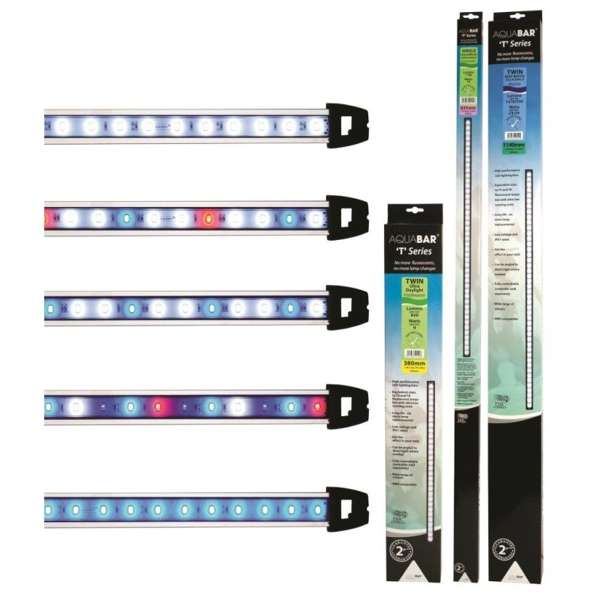 AquaBar T-Series Single 530mm COLOURPLUS (SINGLE NO PSU) | Aquarium LED Lighting System