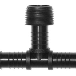 Dripco Threaded Tee 19 x 15mm Male BSP