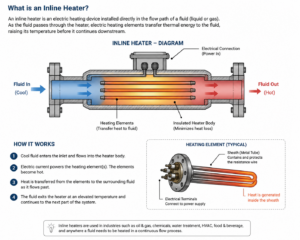 how does an inline heater work