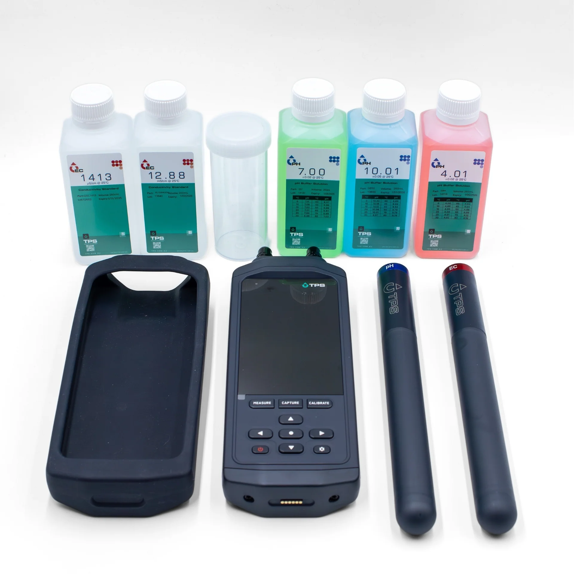 TPS Ranger 3-Port Kit pH & EC Sensors, Buffers & Standards