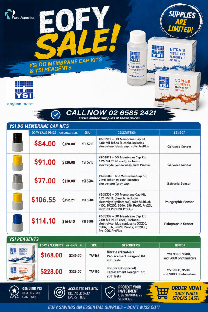 YSI Regents and YSI DO Membrane Cap Kits