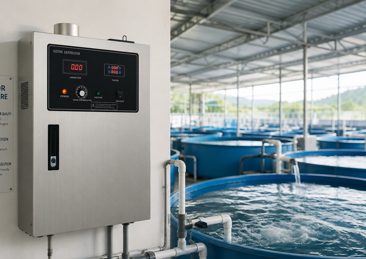industrial ozone generator for aquaculture