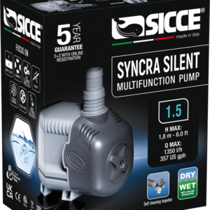 Sicce Syncra 1.5 Syncra Silent Multifunction Pump - 1,350L/H