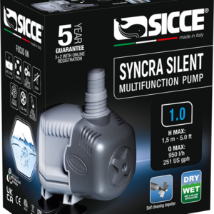 Sicce Syncra 1.0 Syncra Silent Multifunction Pump - 950L/H