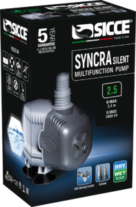 Sicce Syncra 2.5 Syncra Silent Multifunction Pump - 2,400L/H