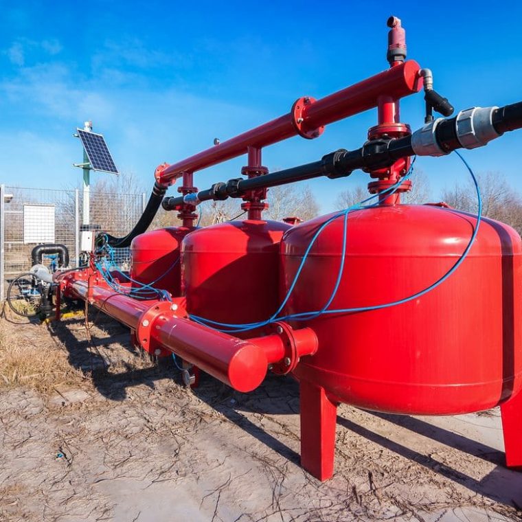 Pumping water tank — Pure Aquatics in Waychioe, NSW