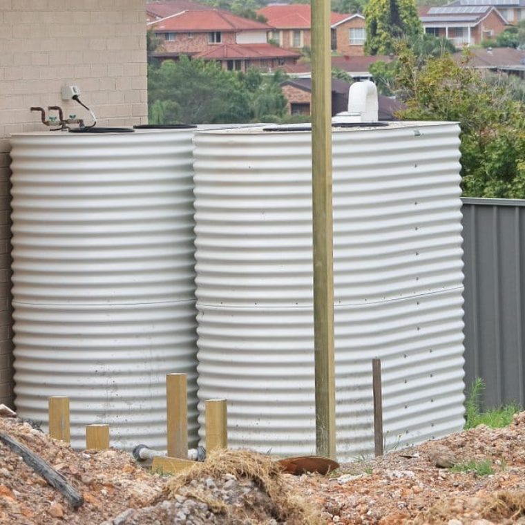 Two water tank white — Pure Aquatics in Waychioe, NSW